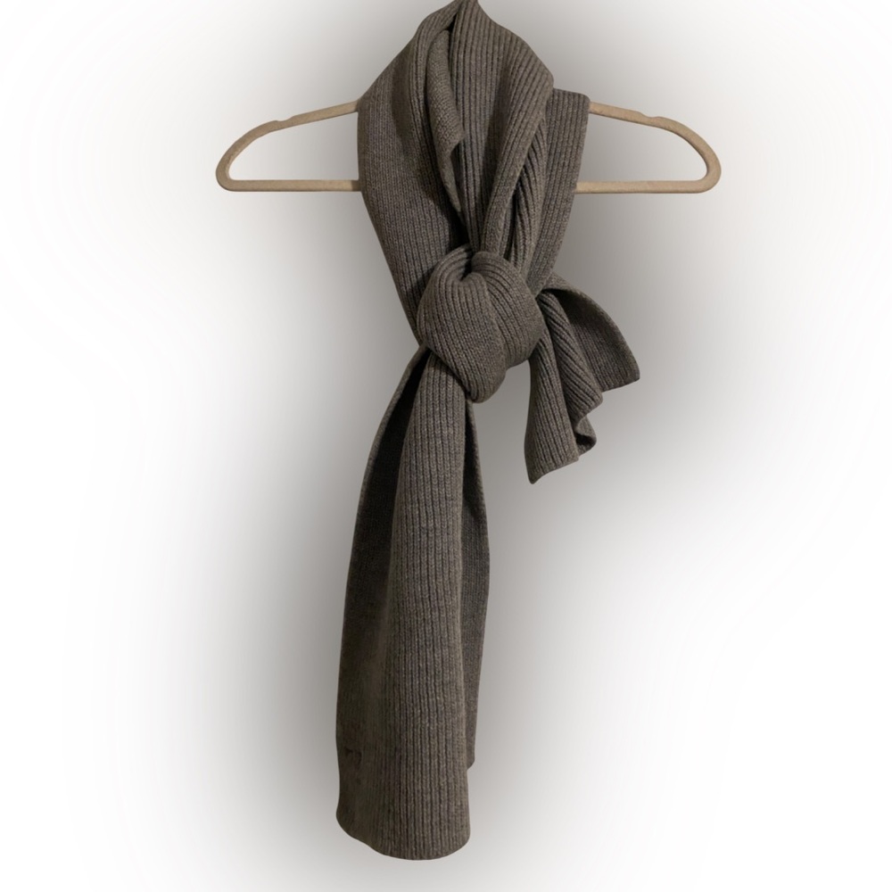 Doogan Donegal 100% Merino Wool Scarf Grey Made in Ireland